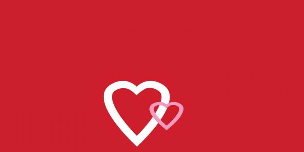 Открытка на каждый день с именем, Малюска С днем Святого Валентина Красненькая валентинка для влюбленных Прикольная открытка с пожеланием онлайн скачать бесплатно 