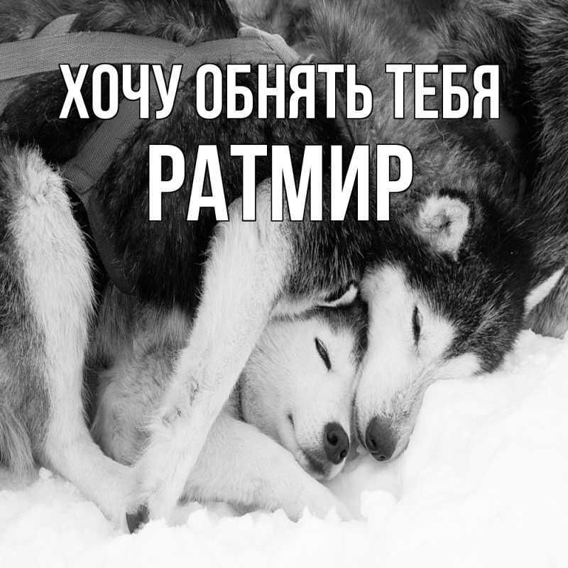 Картинка Хочу обнять тебя, Ратмир