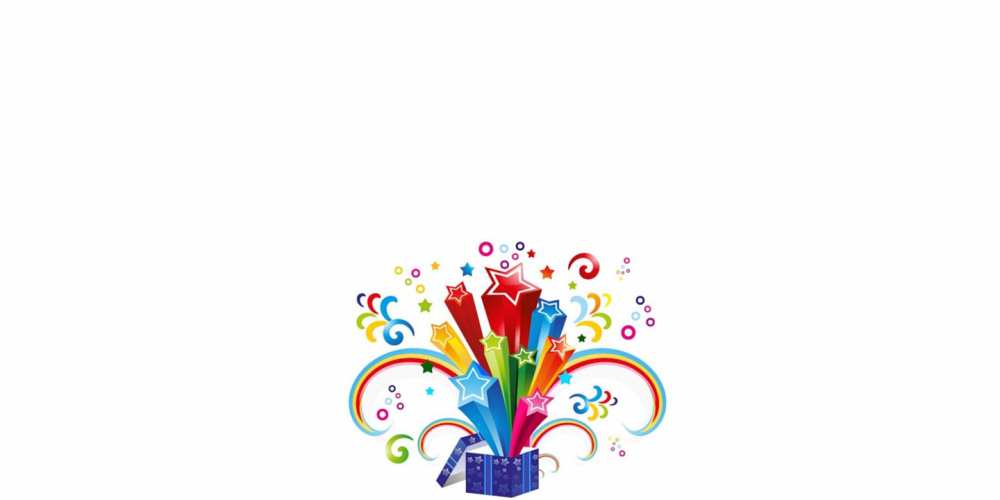 Открытка на каждый день с именем, Наталья С днем рождения Коробка,радуга,звезды Прикольная открытка с пожеланием онлайн скачать бесплатно 