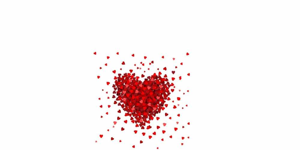 Открытка на каждый день с именем, аистенок С днем Святого Валентина валентинка на 14 февраля из лепестков роз в виде сердца Прикольная открытка с пожеланием онлайн скачать бесплатно 