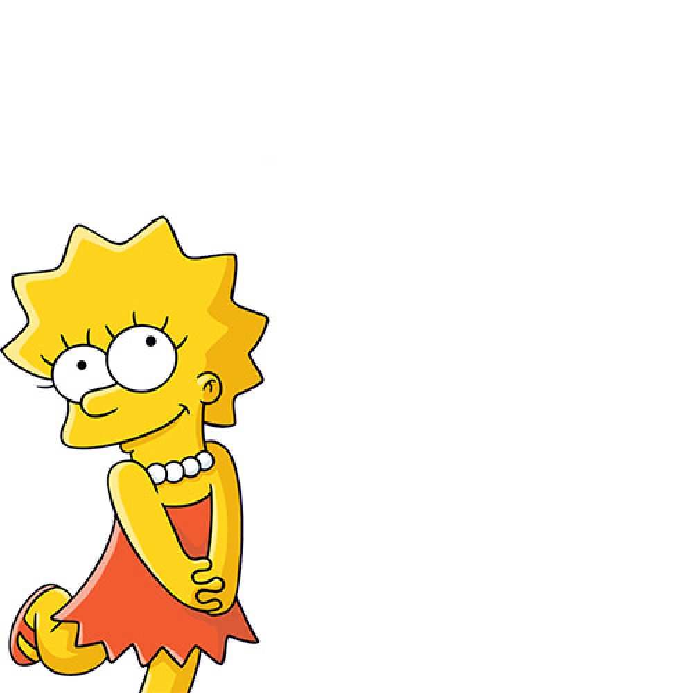 Открытка на каждый день с именем, Диванчик Привет Симпсоны младшая Прикольная открытка с пожеланием онлайн скачать бесплатно 