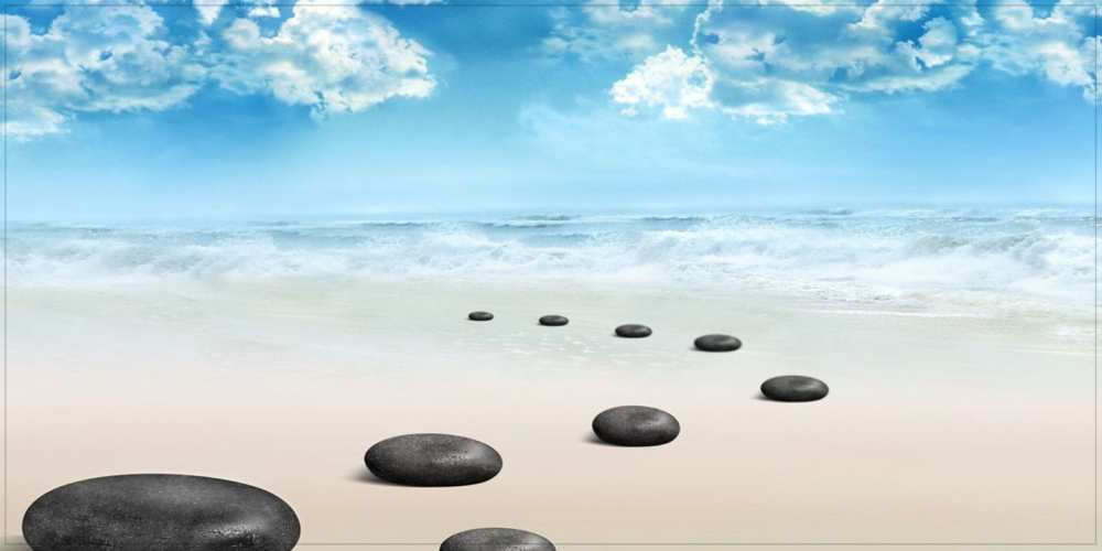 Открытка на каждый день с именем, Света Доброе утро море небо и песок Прикольная открытка с пожеланием онлайн скачать бесплатно 