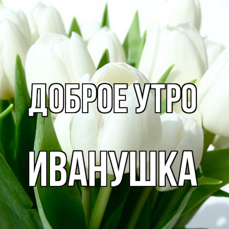 Картинка Доброе утро, Иванушка