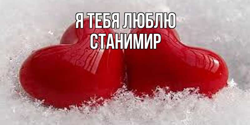 Картинка Я тебя люблю, Станимир
