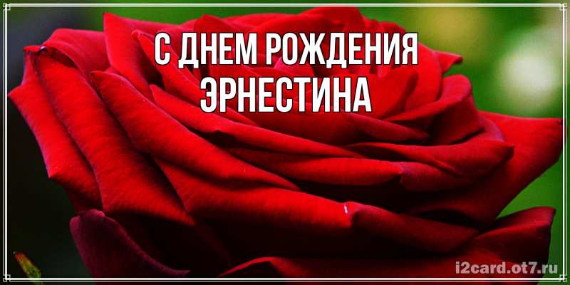 Картинка С днем рождения, Эрнестина