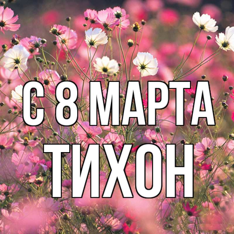 Картинка C 8 МАРТА, Тихон