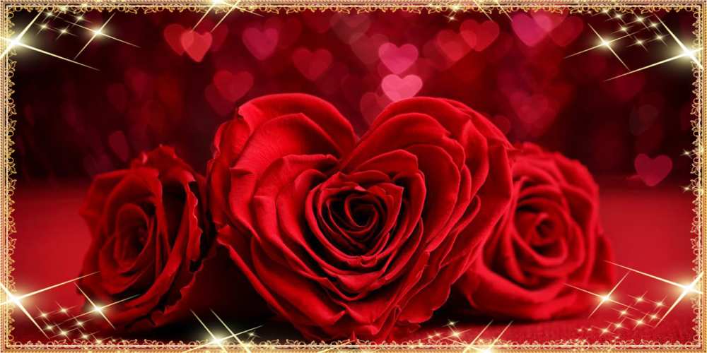 Открытка на каждый день с именем, Свежая C 8 МАРТА три красные розы Прикольная открытка с пожеланием онлайн скачать бесплатно 