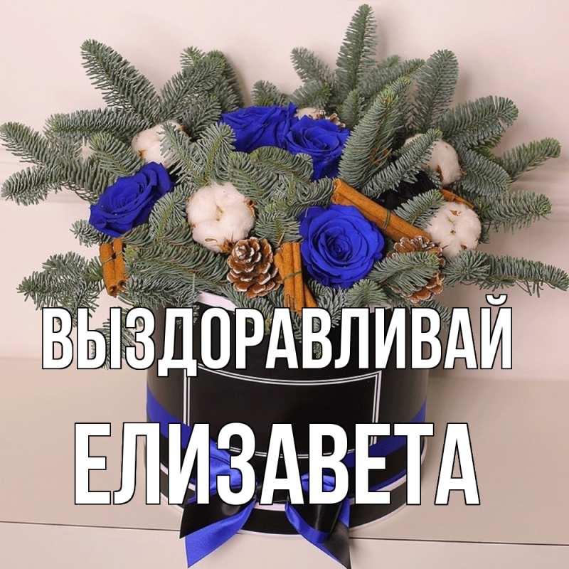Картинка Выздоравливай, Елизавета