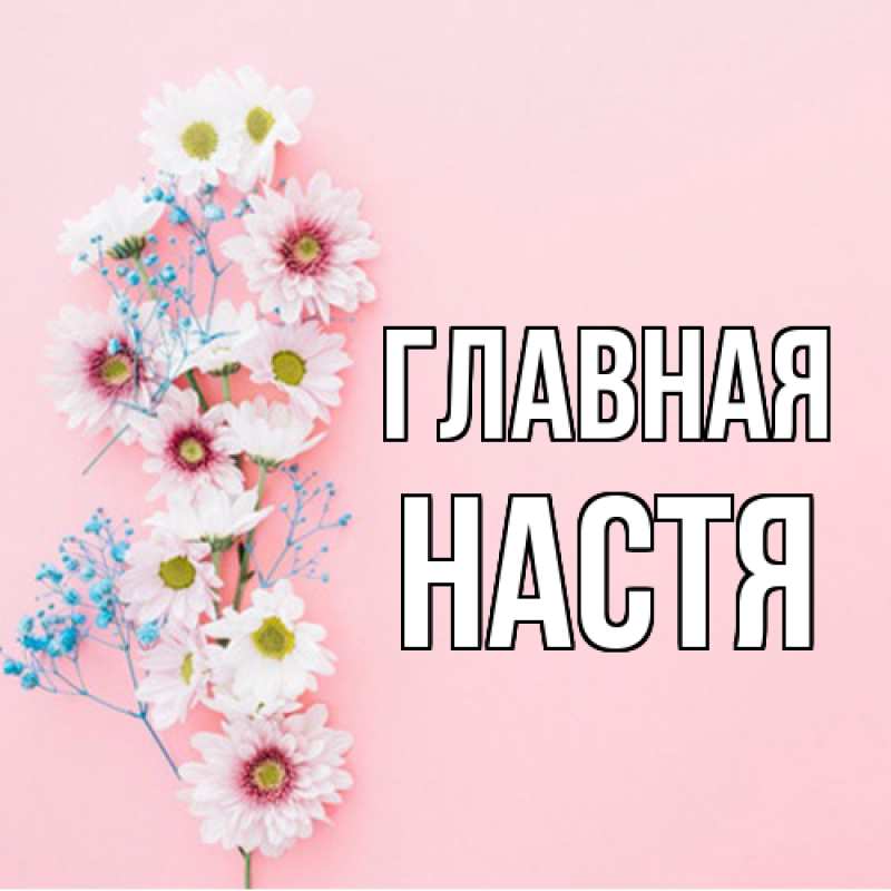 Картинка  с именем , настя