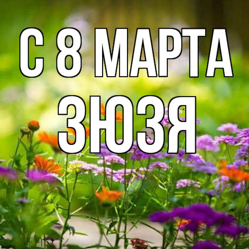 Картинка C 8 МАРТА, Зюзя