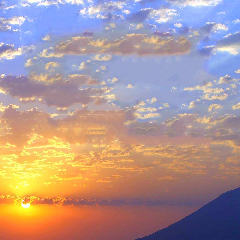 Открытка на каждый день с именем, Салтанат Доброе утро облака и солнце Прикольная открытка с пожеланием онлайн скачать бесплатно 