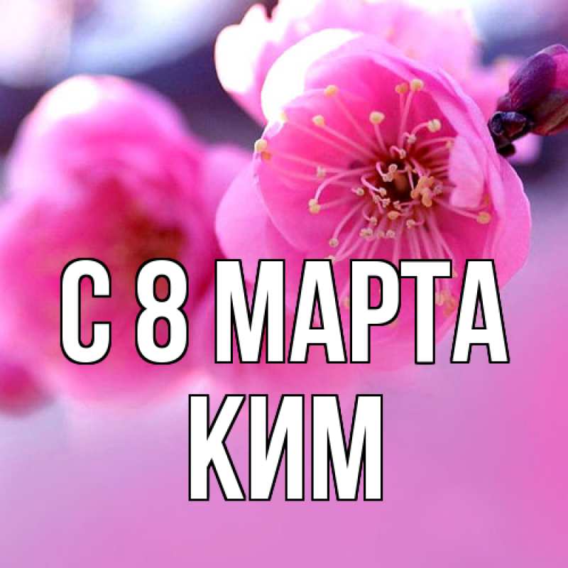 Картинка C 8 МАРТА, Ким
