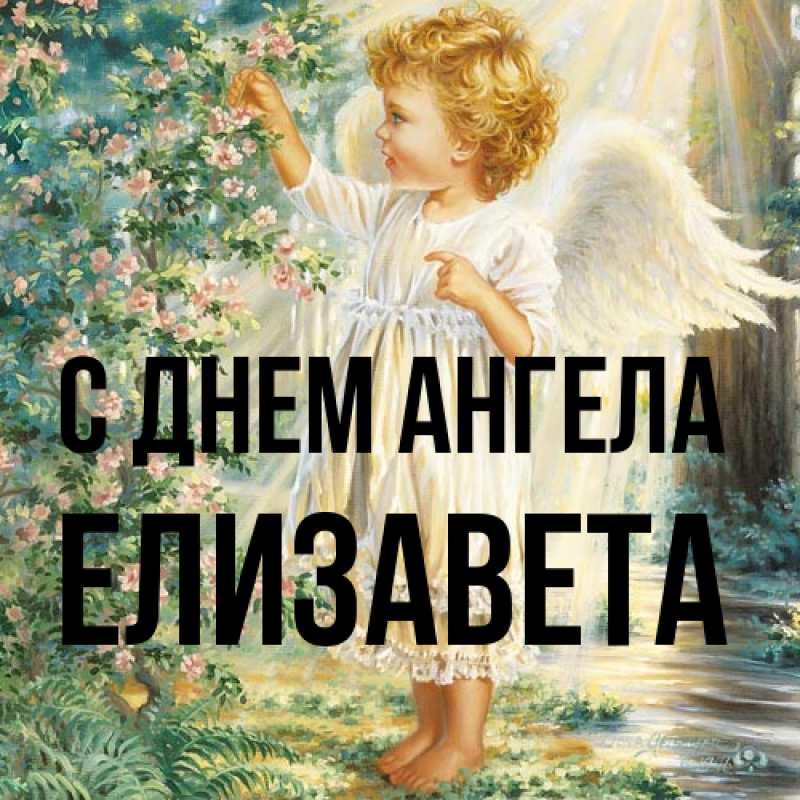 Картинка С днем ангела, Елизавета