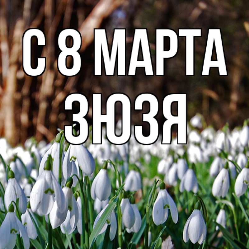 Картинка C 8 МАРТА, Зюзя