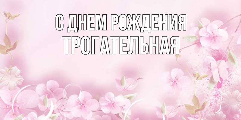 Картинка С днем рождения, Тpогательная