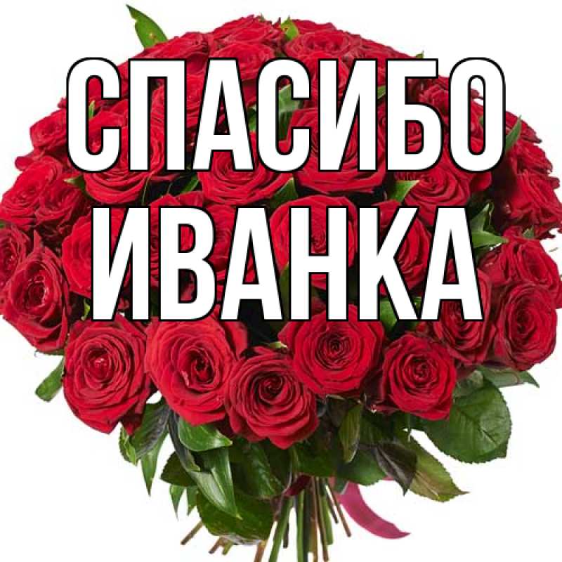 Картинка Спасибо, Иванка