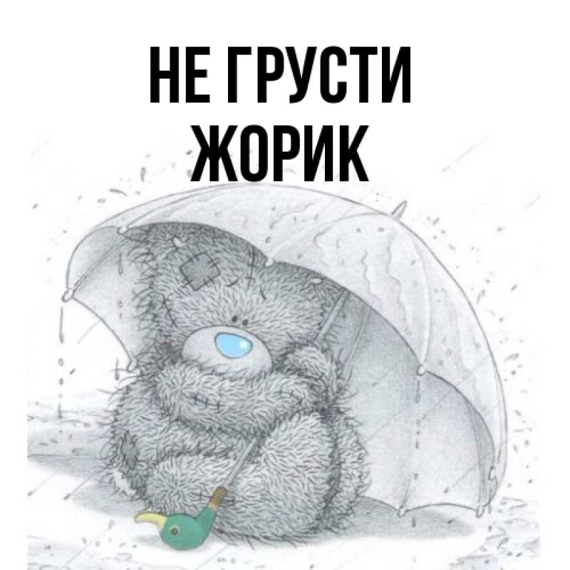 Картинка Не грусти, жорик