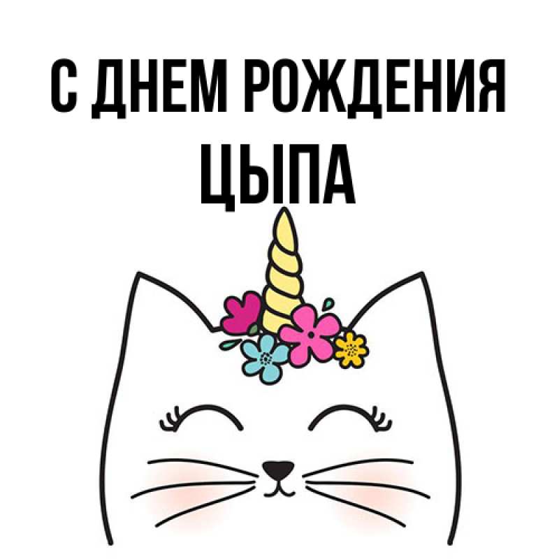 Картинка С днем рождения, Цыпа