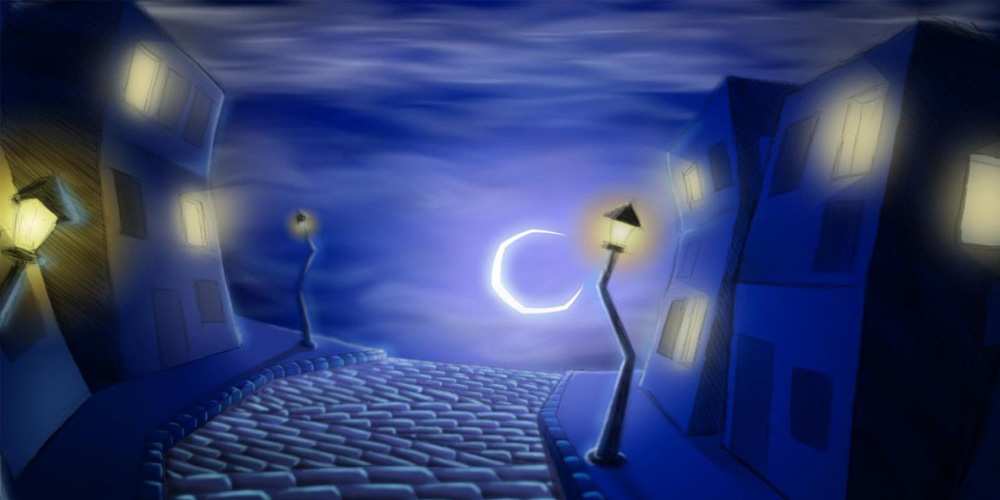 Открытка на каждый день с именем, Толстопузик Спокойной ночи сладких снов ночному городу Прикольная открытка с пожеланием онлайн скачать бесплатно 