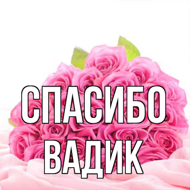 Картинка Спасибо, Вадик