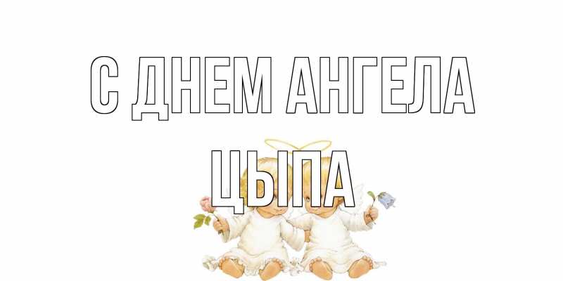 Картинка С днем ангела, Цыпа