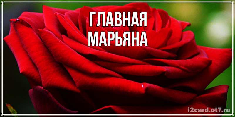 Картинка  с именем , Марьяна