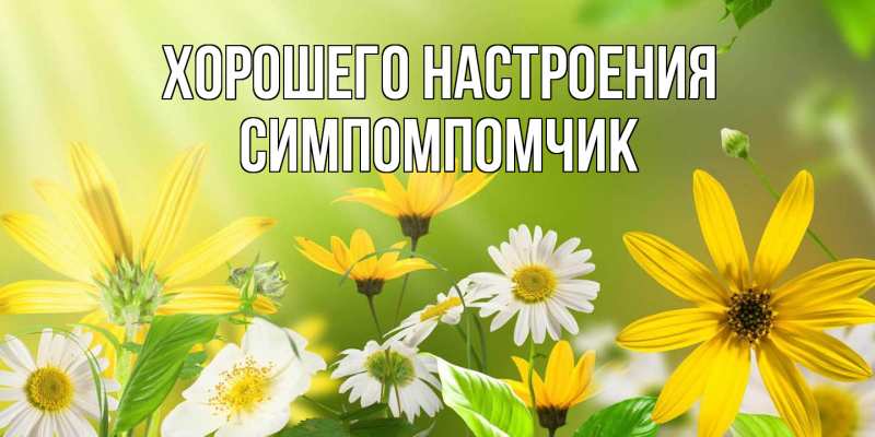 Картинка Хорошего настроения, Симпомпомчик