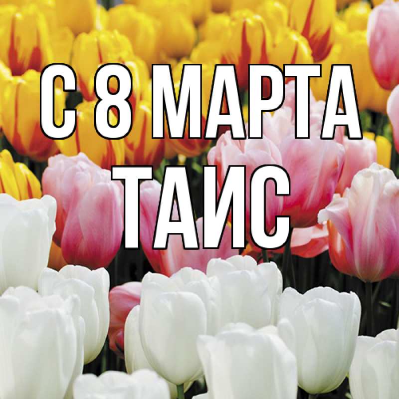 Картинка C 8 МАРТА, Таис
