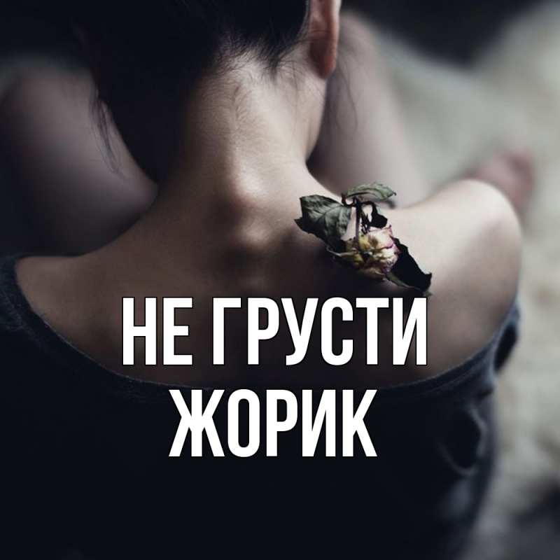 Картинка Не грусти, жорик