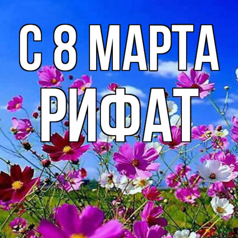 Картинка C 8 МАРТА, Рифат