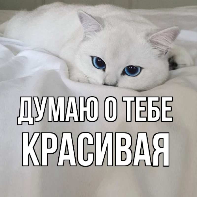 Картинка Думаю о тебе, Красивая