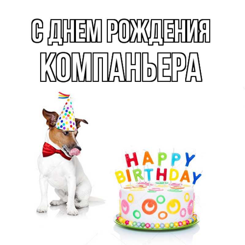 Картинка С днем рождения, Компаньера