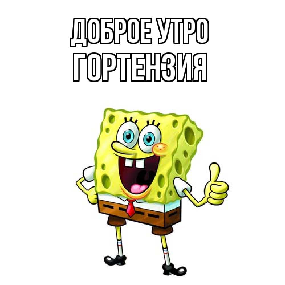 Открытка на каждый день с именем, Гортензия Доброе утро герои мультфильмов николодиум Прикольная открытка с пожеланием онлайн скачать бесплатно 