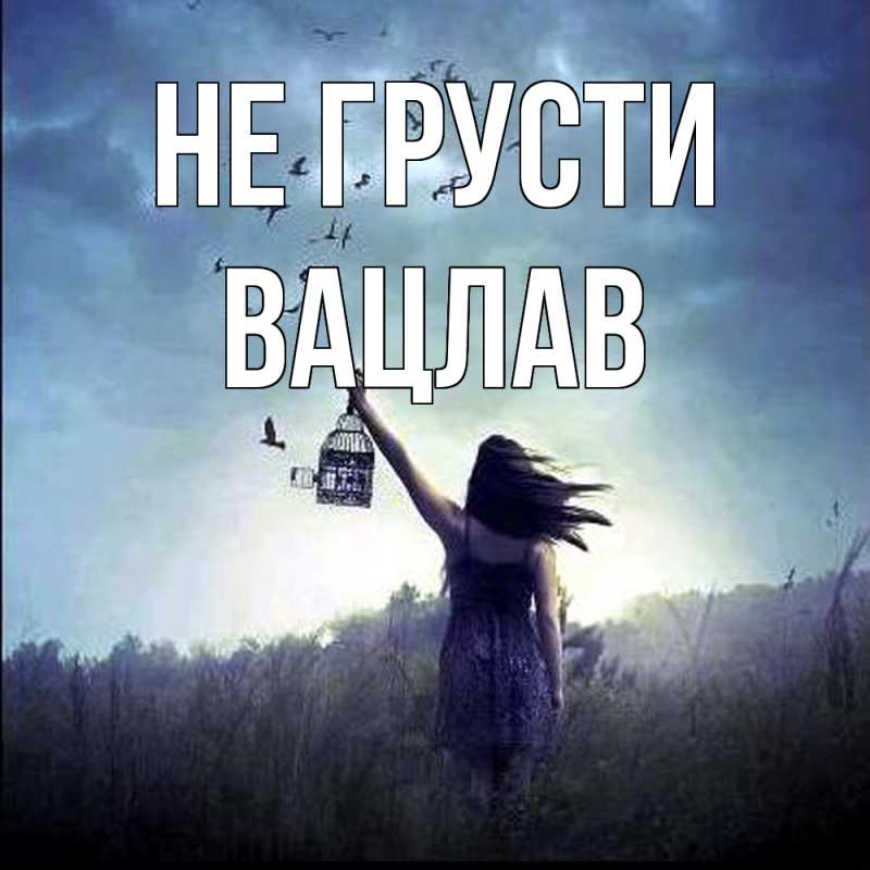 Картинка Не грусти, Вацлав