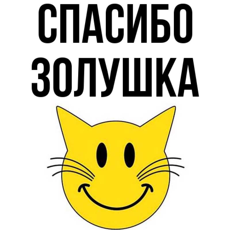 Картинка Спасибо, Золушка