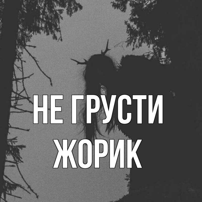 Картинка Не грусти, жорик