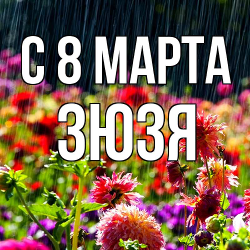 Картинка C 8 МАРТА, Зюзя
