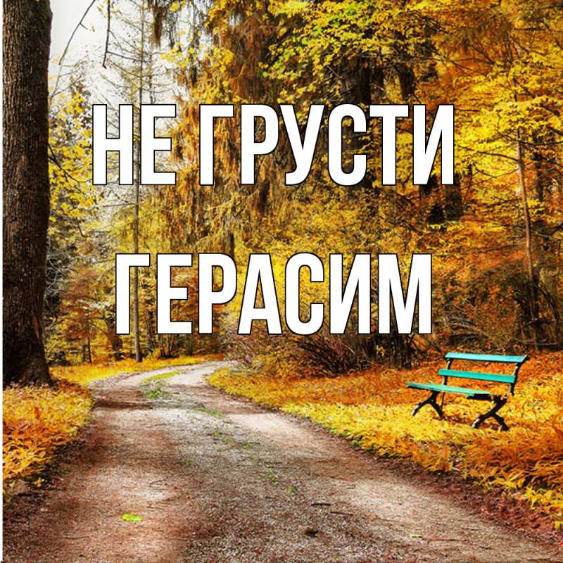 Картинка Не грусти, Герасим
