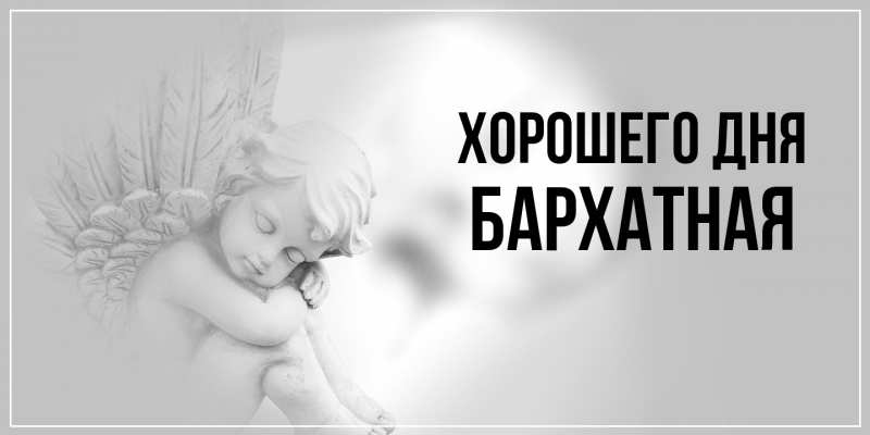 Картинка Хорошего дня, Бархатная