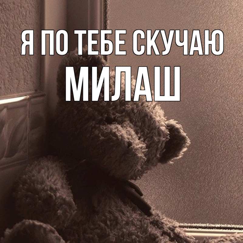 Картинка Я по тебе скучаю, Милаш