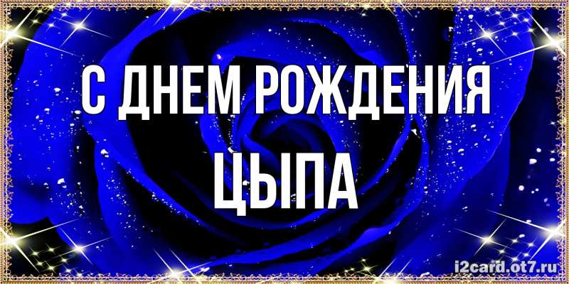 Картинка С днем рождения, Цыпа