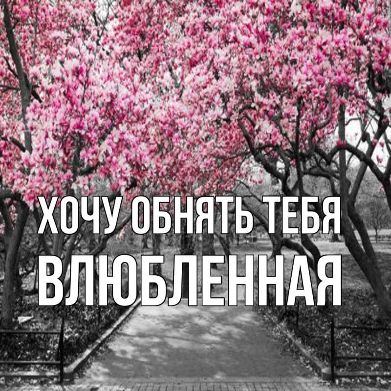 Картинка Хочу обнять тебя, Влюбленная