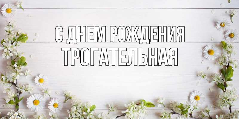 Картинка С днем рождения, Тpогательная