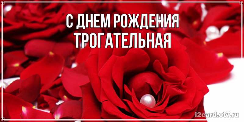 Картинка С днем рождения, Тpогательная