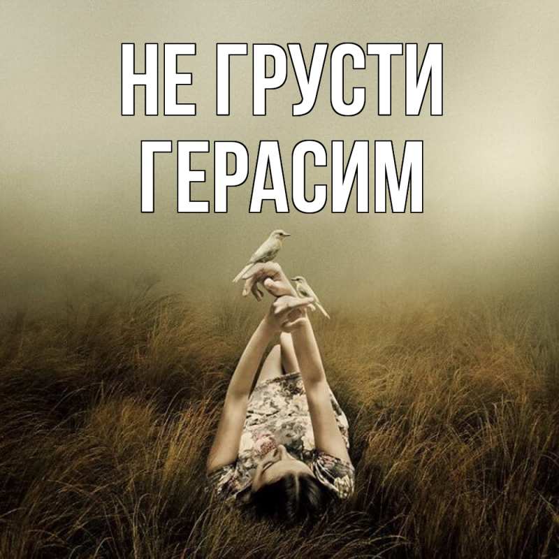 Картинка Не грусти, Герасим