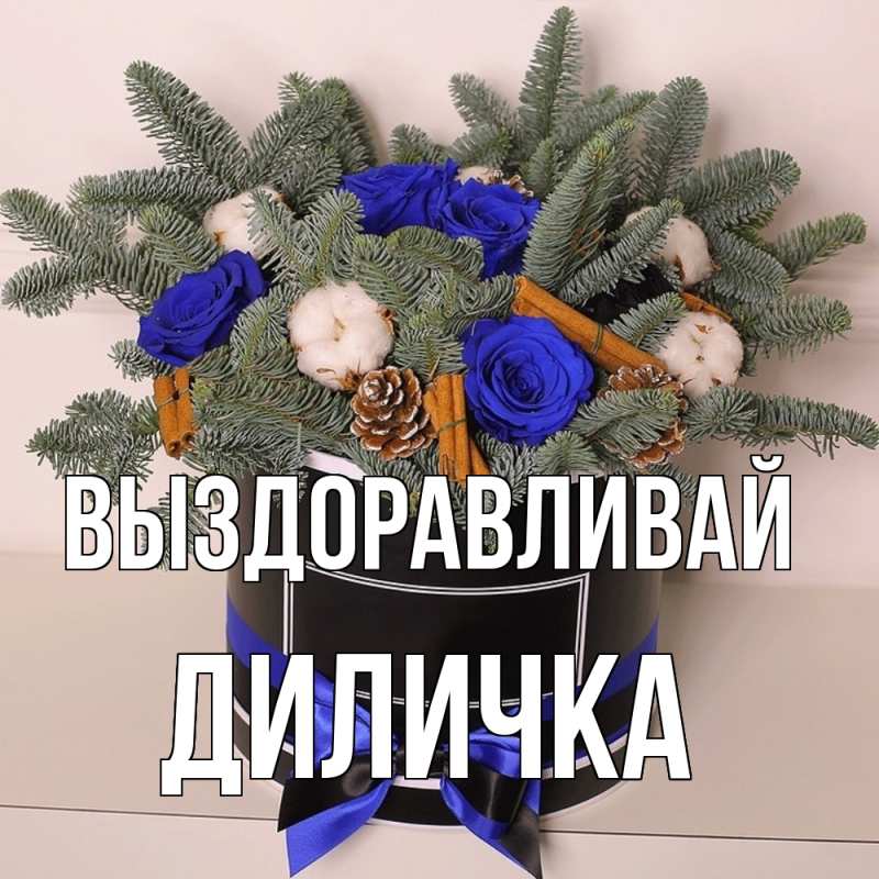 Картинка Выздоравливай, Диличка