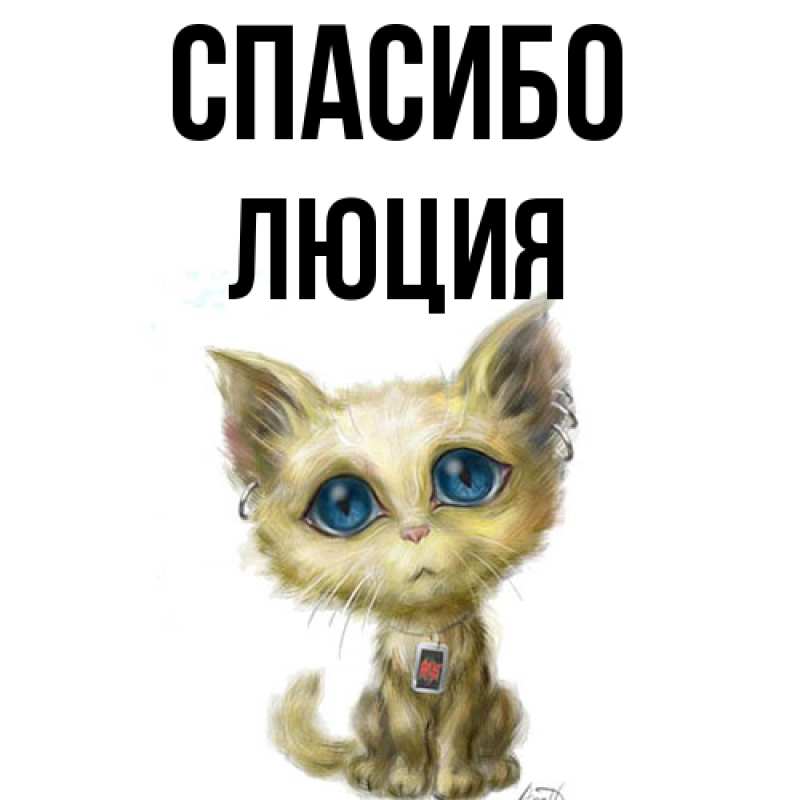 Картинка Спасибо, Люция