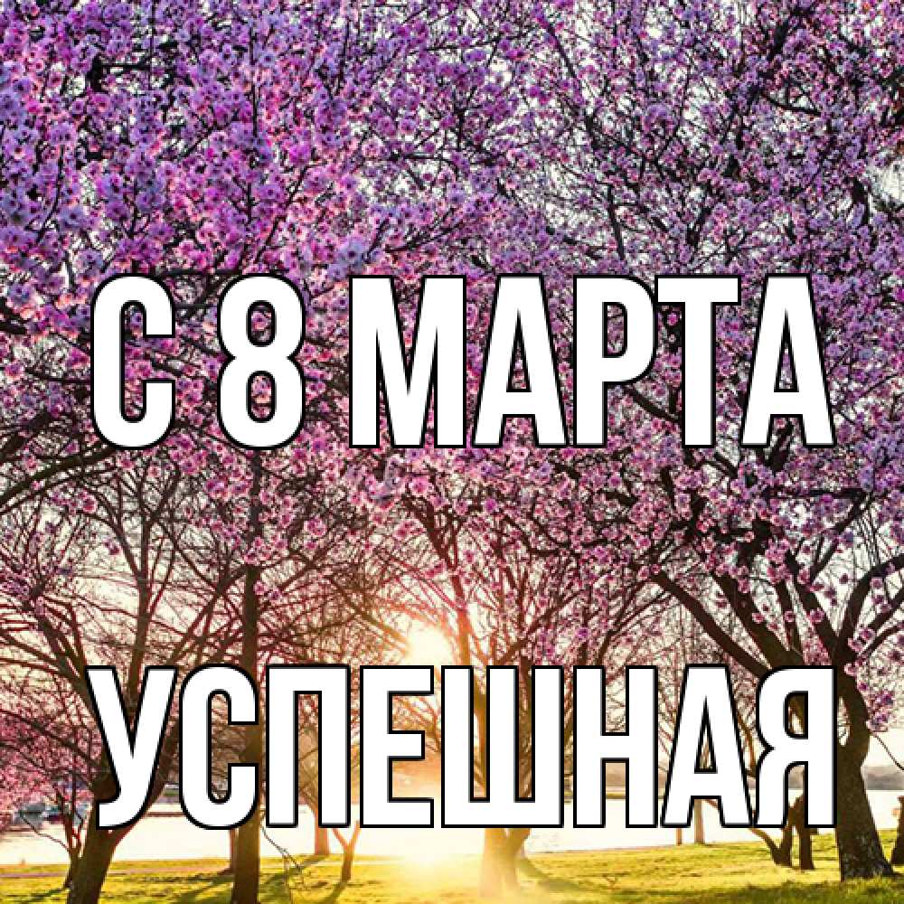 Открытка на каждый день с именем, Успешная C 8 МАРТА международный женский день Прикольная открытка с пожеланием онлайн скачать бесплатно 