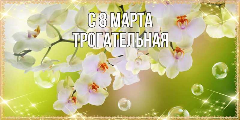 Картинка C 8 МАРТА, Тpогательная