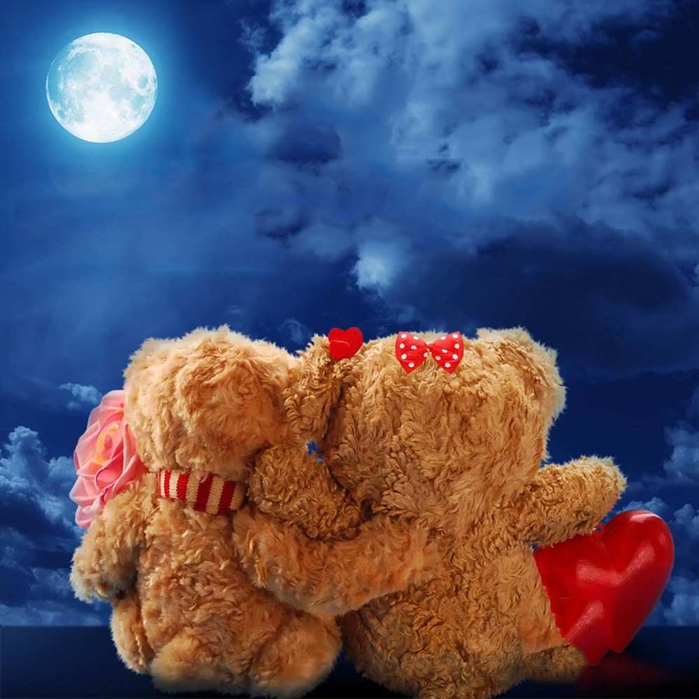 Открытка на каждый день с именем, Лейла Спокойной ночи плюшевые Прикольная открытка с пожеланием онлайн скачать бесплатно 